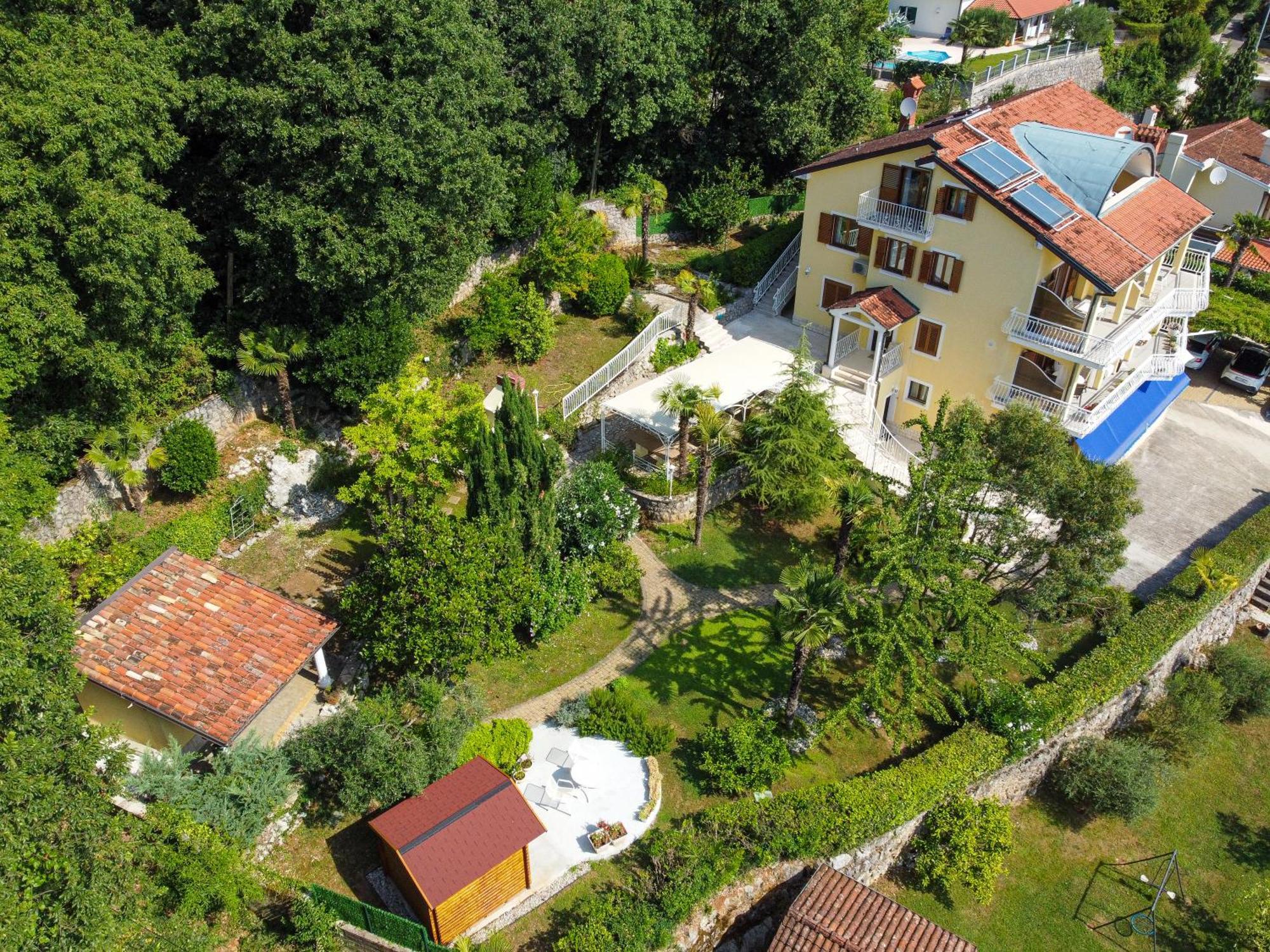 Villa Mona Lisa Lovran - Croatia Eksteriør billede